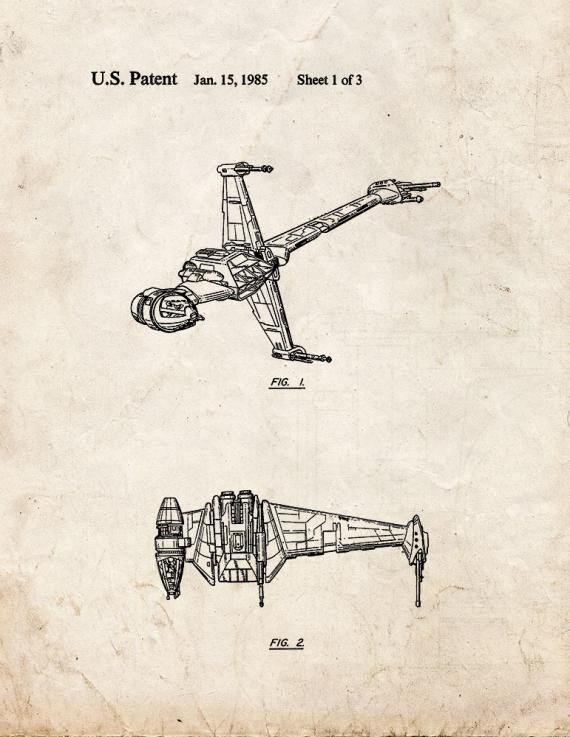 Patent Blueprint 577 2 12 A4 Photo Print