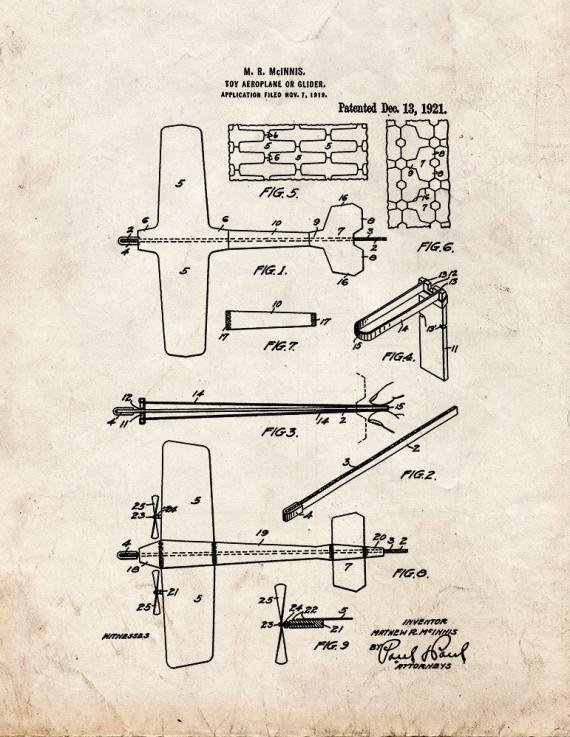 Patent Blueprint 5772 1 12 A4 Photo Print