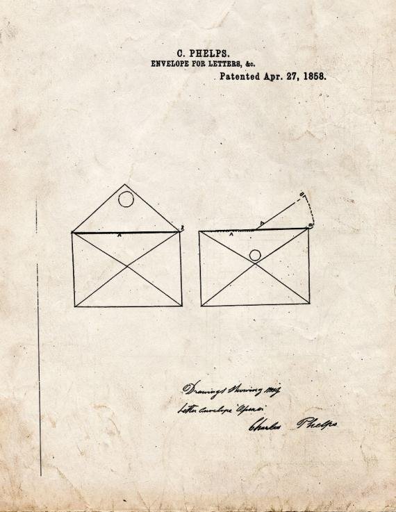 Patent Blueprint 5780 1 12 A4 Photo Print