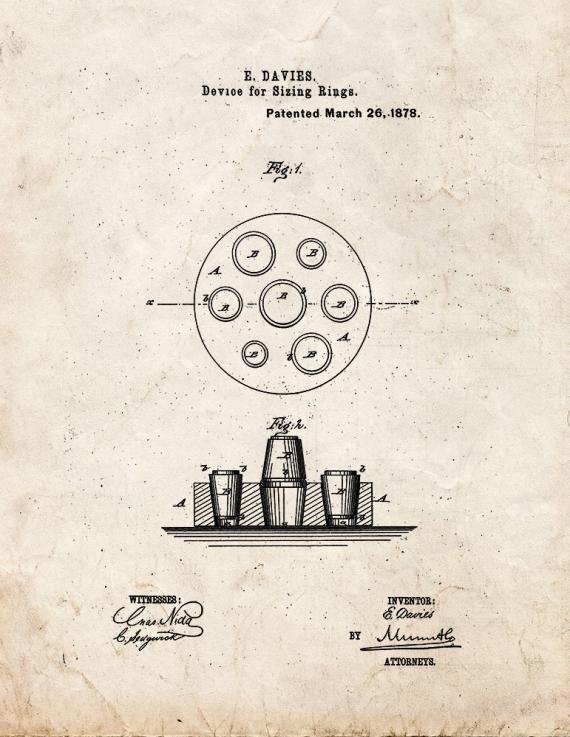 Patent Blueprint 5781 1 12 A4 Photo Print