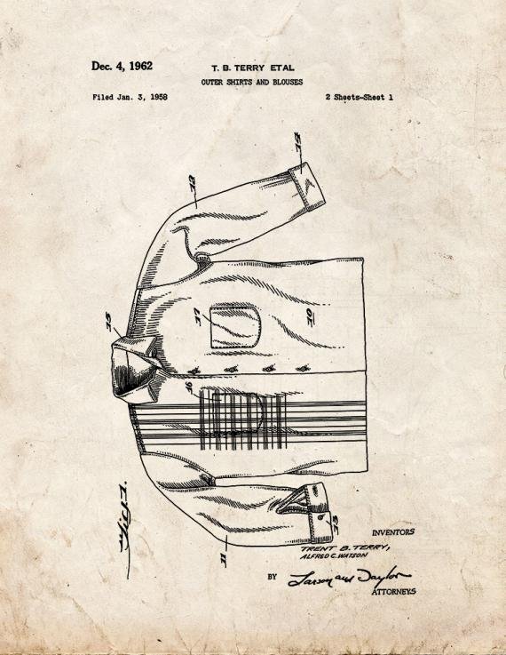 Patent Blueprint 5782 1 12 A4 Photo Print