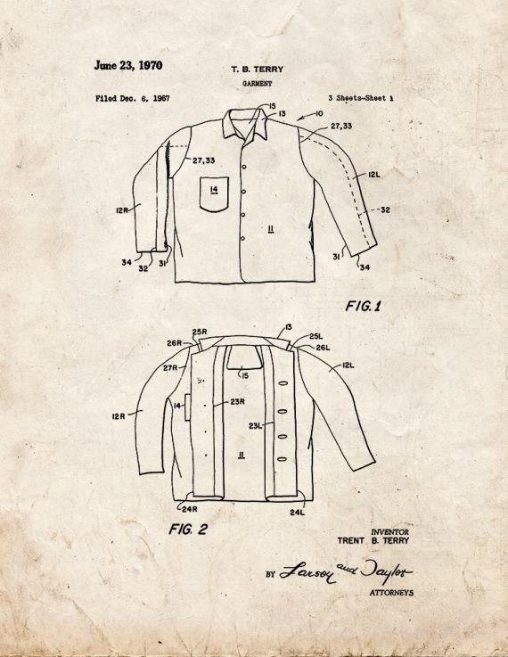 Patent Blueprint 5783 1 12 A4 Photo Print