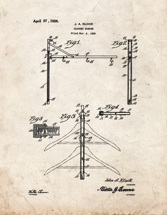 Patent Blueprint 5789 1 12 A4 Photo Print