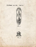 Patent Blueprint 579 2 12 A4 Photo Print