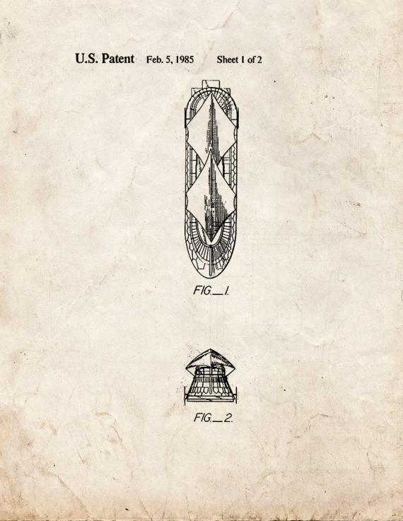 Patent Blueprint 579 2 12 A4 Photo Print