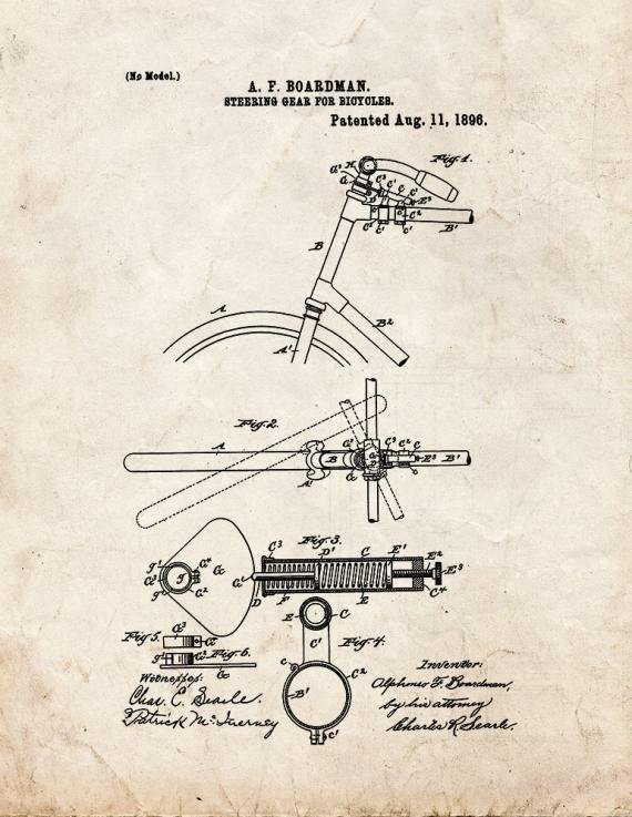 Patent Blueprint 5790 1 12 A4 Photo Print