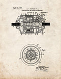Patent Blueprint 5792 1 12 A4 Photo Print