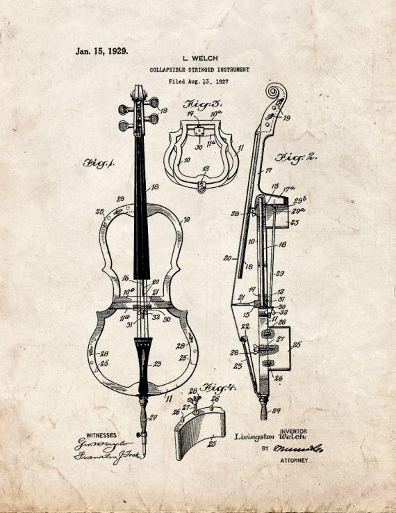 Patent Blueprint 5794 1 12 A4 Photo Print