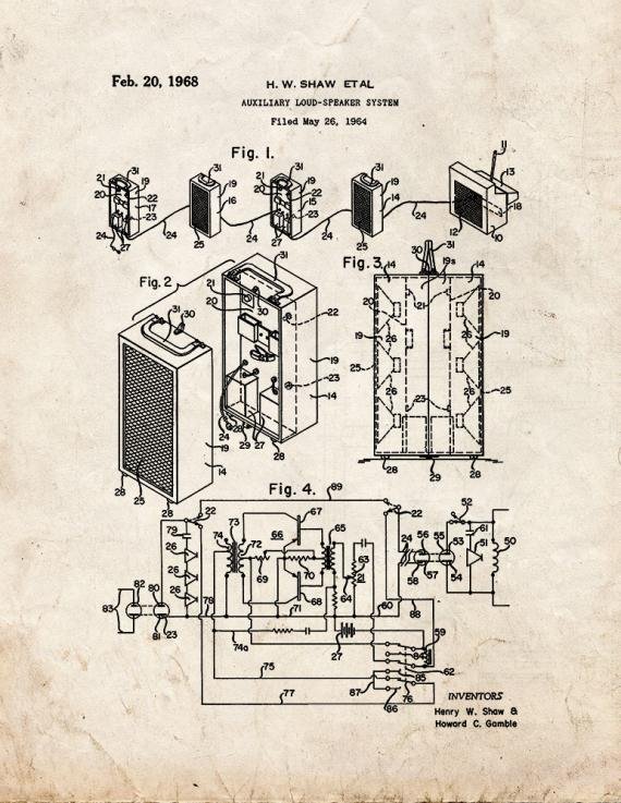 Patent Blueprint 5798 1 12 A4 Photo Print