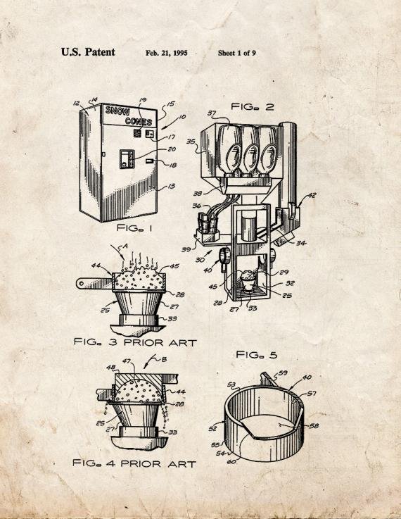 Patent Blueprint 5810 2 12 A4 Photo Print