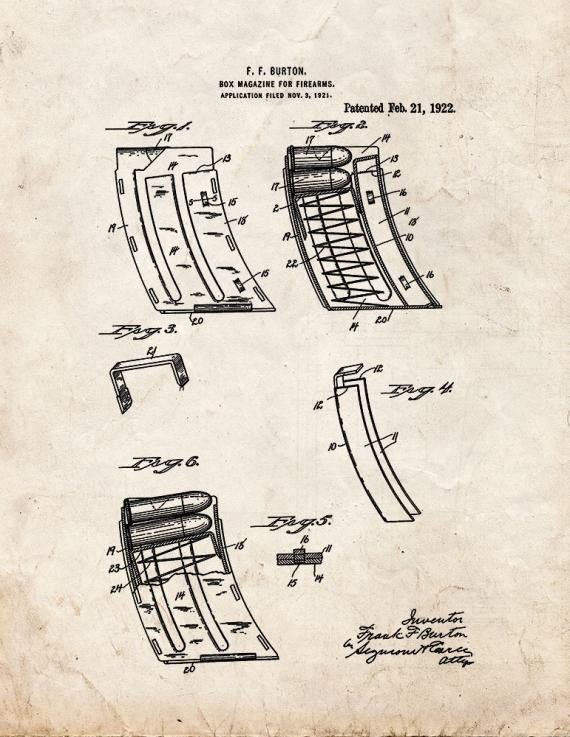 Patent Blueprint 5812 1 12 A4 Photo Print