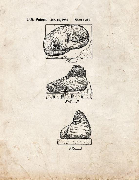 Patent Blueprint 582 2 12 A4 Photo Print