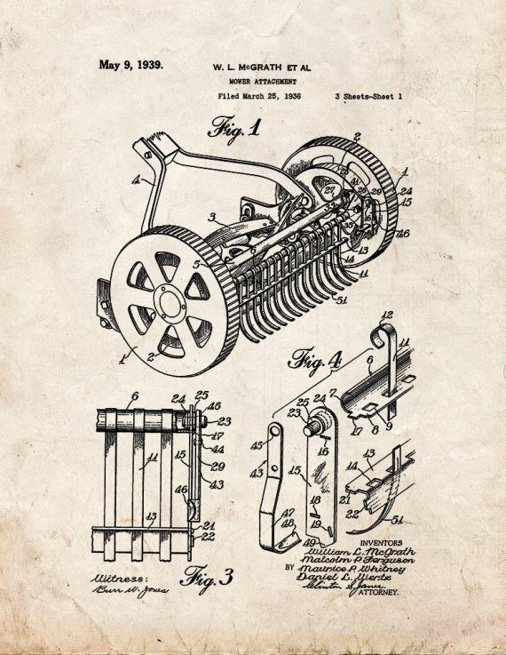 Patent Blueprint 5821 1 12 A4 Photo Print