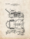 Patent Blueprint 5822 1 12 A4 Photo Print