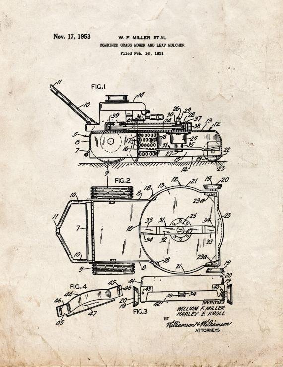 Patent Blueprint 5822 1 12 A4 Photo Print