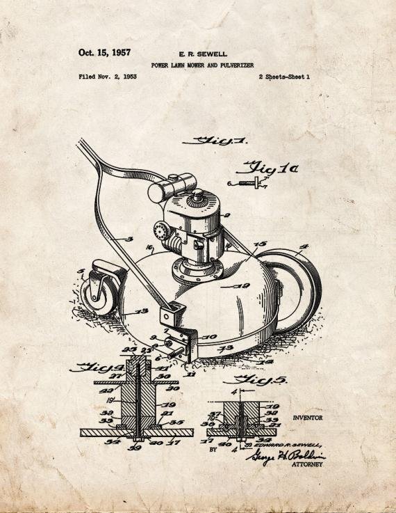 Patent Blueprint 5823 1 12 A4 Photo Print
