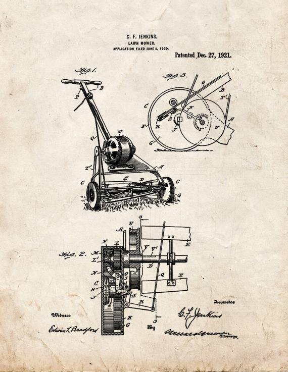 Patent Blueprint 5824 1 12 A4 Photo Print
