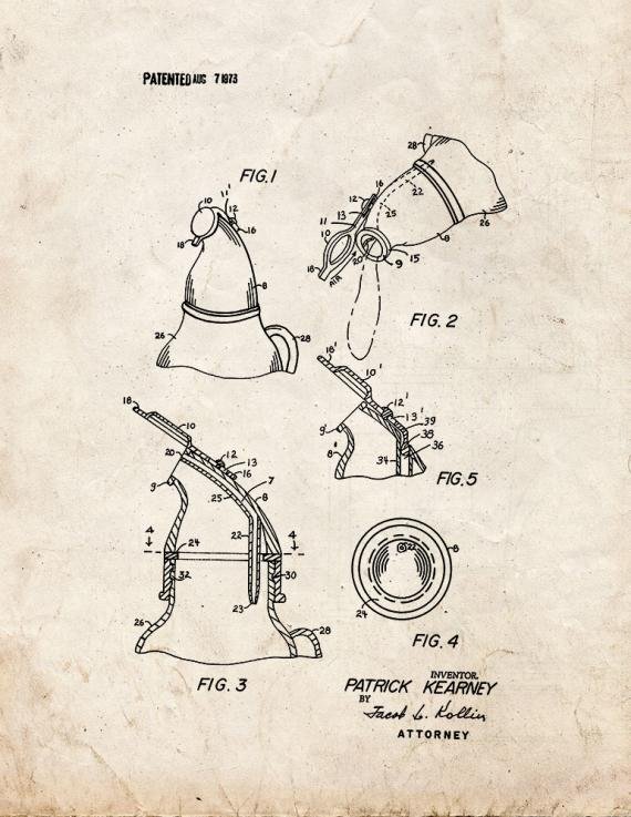 Patent Blueprint 5835 2 12 A4 Photo Print