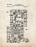 Patent Blueprint 584 1 12 A4 Photo Print