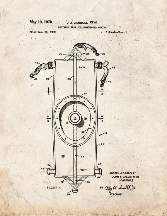 Patent Blueprint 5846 1 12 A4 Photo Print