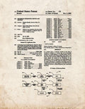 Patent Blueprint 5850 1 12 A4 Photo Print