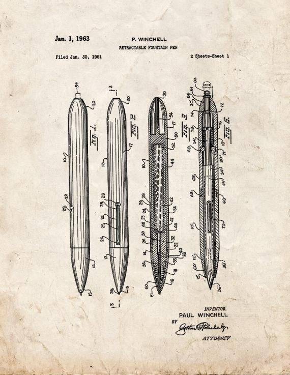 Patent Blueprint 5851 1 12 A4 Photo Print