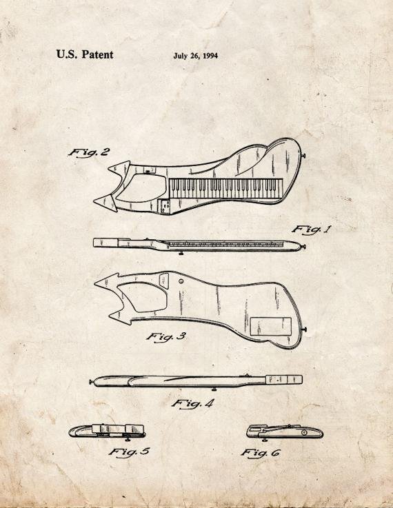 Patent Blueprint 5854 2 12 A4 Photo Print