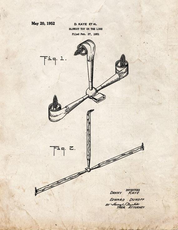 Patent Blueprint 5856 1 12 A4 Photo Print
