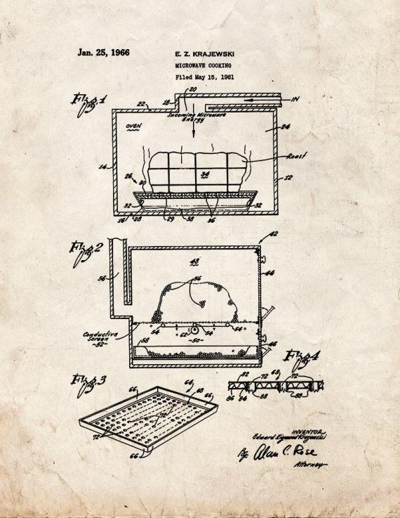 Patent Blueprint 5867 1 12 A4 Photo Print
