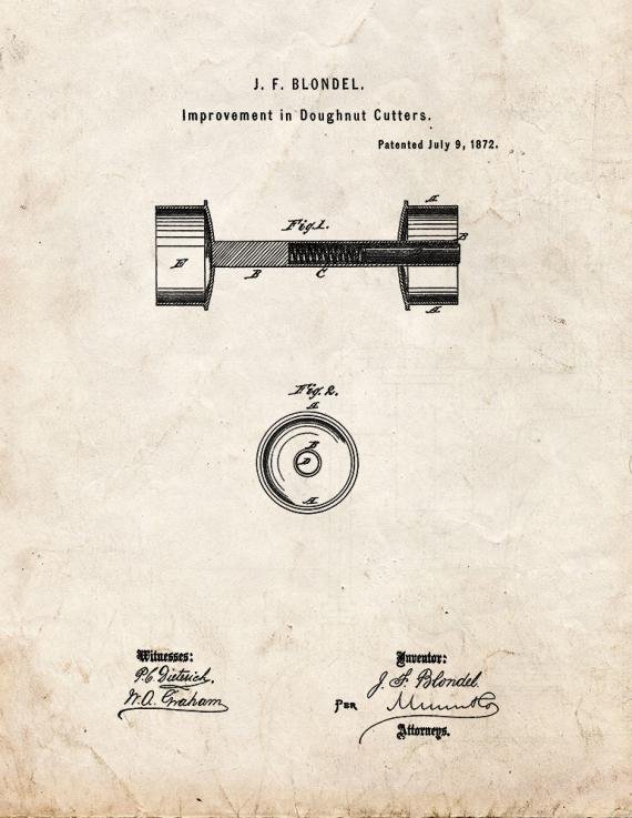 Patent Blueprint 5876 1 12 A4 Photo Print