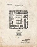 Patent Blueprint 588 1 12 A4 Photo Print