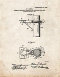 Patent Blueprint 5884 1 12 A4 Photo Print
