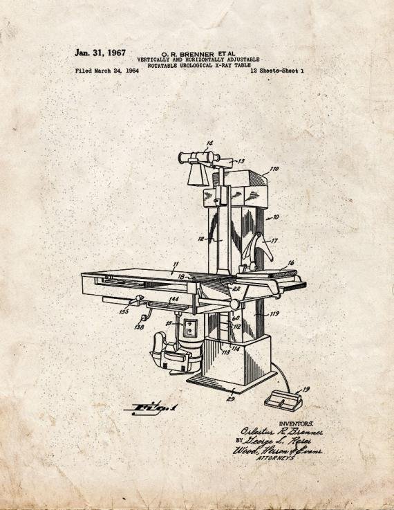 Patent Blueprint 5899 1 12 A4 Photo Print