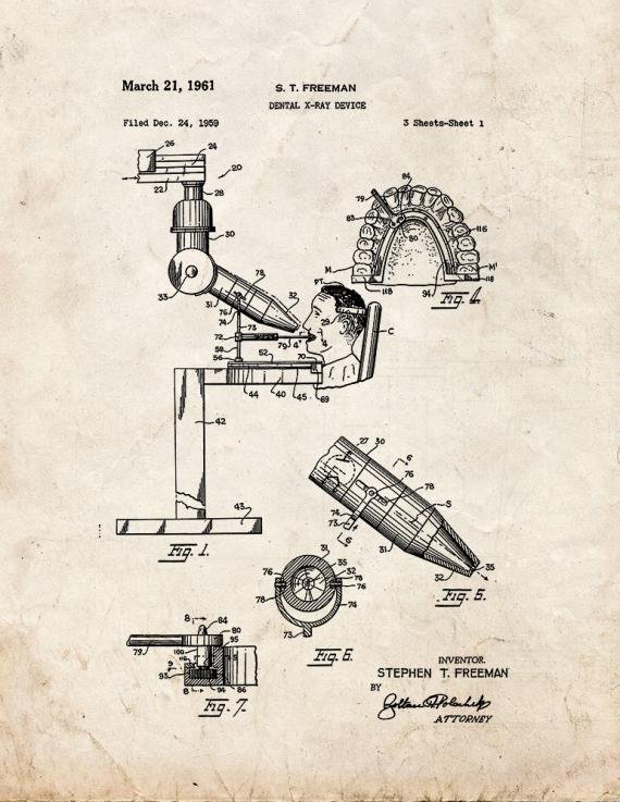 Patent Blueprint 5903 1 12 A4 Photo Print