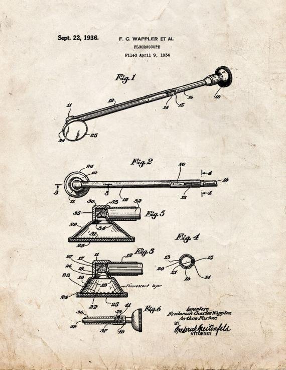 Patent Blueprint 5904 1 12 A4 Photo Print
