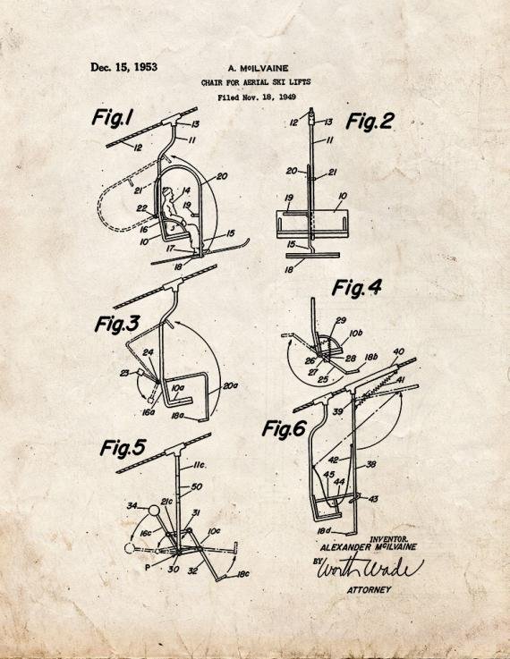 Patent Blueprint 5906 1 12 A4 Photo Print
