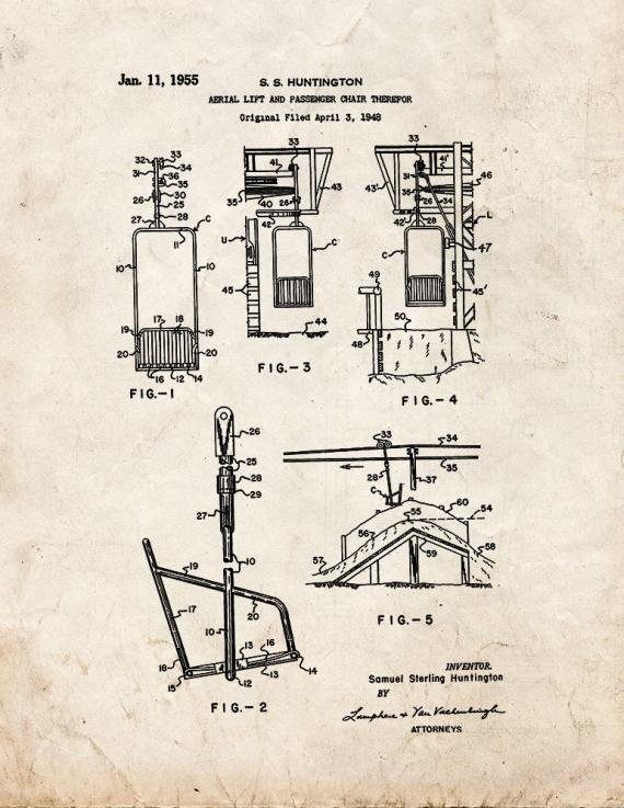 Patent Blueprint 5907 1 12 A4 Photo Print