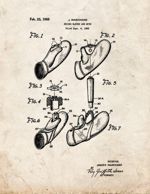 Patent Blueprint 5910 1 12 A4 Photo Print