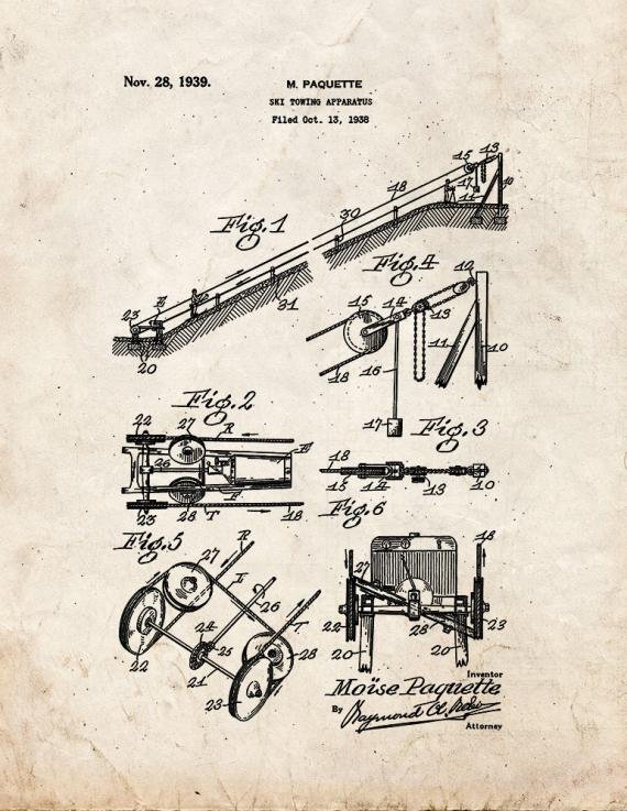 Patent Blueprint 5914 1 12 A4 Photo Print