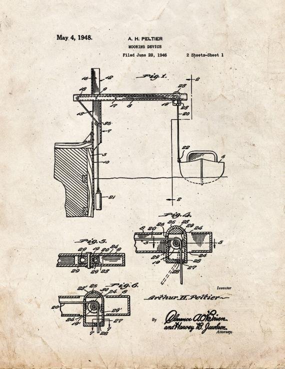Patent Blueprint 5920 1 12 A4 Photo Print