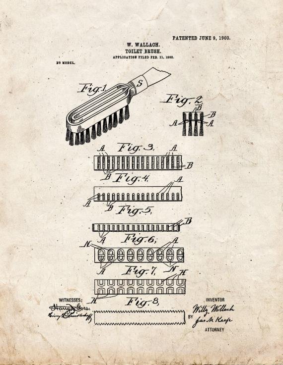 Patent Blueprint 5923 1 12 A4 Photo Print