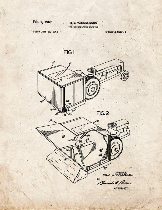 Patent Blueprint 5934 1 12 A4 Photo Print