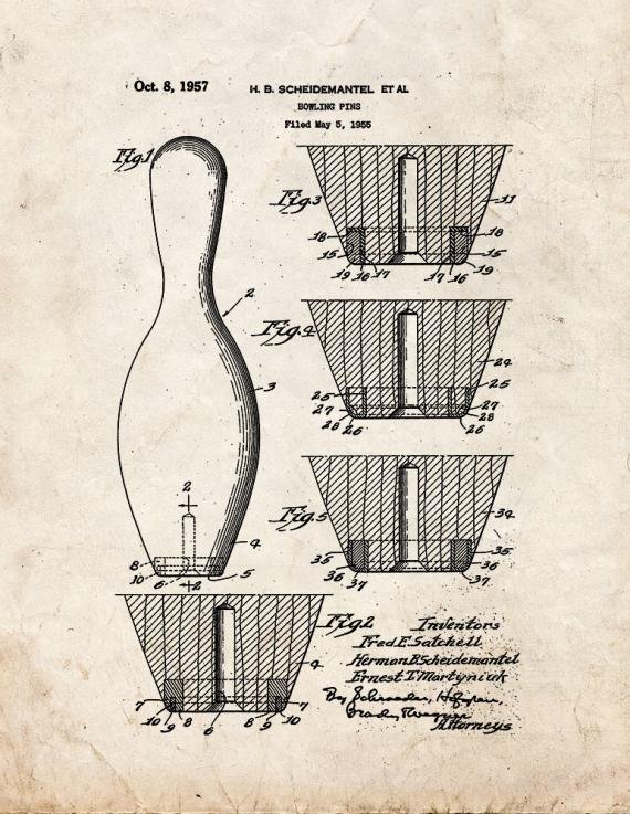 Patent Blueprint 5938 1 12 A4 Photo Print