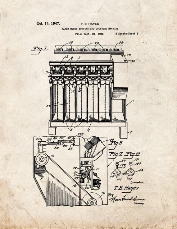 Patent Blueprint 5946 1 12 A4 Photo Print