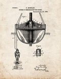 Patent Blueprint 5950 1 12 A4 Photo Print