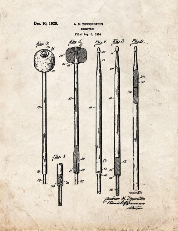 Patent Blueprint 5953 1 12 A4 Photo Print