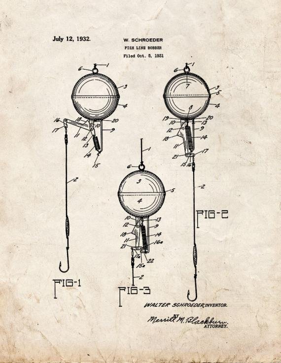Patent Blueprint 5961 1 12 A4 Photo Print