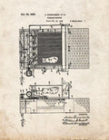 Patent Blueprint 5967 1 12 A4 Photo Print