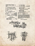 Patent Blueprint 597 1 12 A4 Photo Print