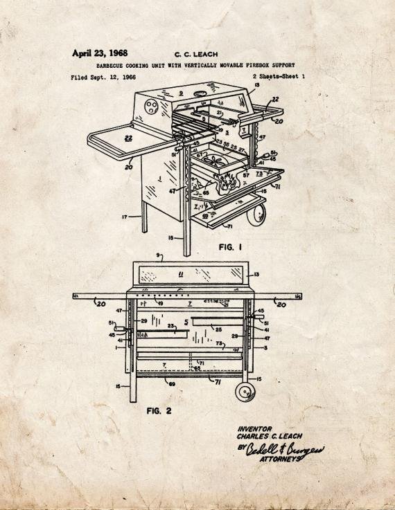 Patent Blueprint 5971 1 12 A4 Photo Print
